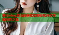 糖心vlog激活码获取攻略轻松开启专属创作之旅