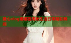 糖心vlog娜娜酱揭秘生活日常精彩瞬间