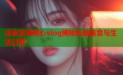深夜放毒糖心vlog揭秘私藏美食与生活日常