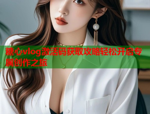糖心vlog激活码获取攻略轻松开启专属创作之旅  第1张