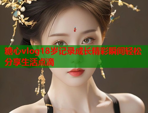 糖心vlog18岁记录成长精彩瞬间轻松分享生活点滴  第1张
