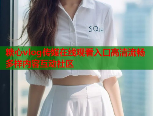 糖心vlog传媒在线观看入口高清流畅多样内容互动社区  第1张