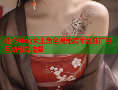 糖心vlog女主角全揭秘跨平台推广与互动引爆流量  第2张