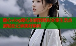 糖心vlog糖心时间到精彩分享生活点滴轻松记录美好瞬间