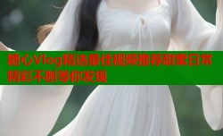 糖心Vlog精选最佳视频推荐甜蜜日常精彩不断等你发现