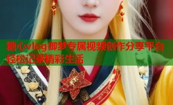 糖心vlog御梦专属视频创作分享平台轻松记录精彩生活
