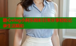 糖心vlog小阿乐精彩日常分享轻松记录生活精彩