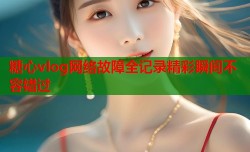 糖心vlog网络故障全记录精彩瞬间不容错过