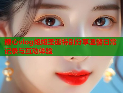 糖心vlog姐姐圣诞特别分享温馨日常记录与互动体验  第2张