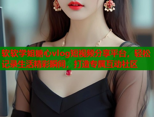 软软学姐糖心vlog短视频分享平台，轻松记录生活精彩瞬间，打造专属互动社区  第1张
