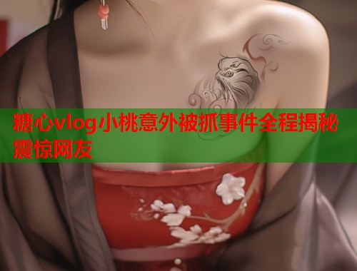 糖心vlog小桃意外被抓事件全程揭秘震惊网友  第1张