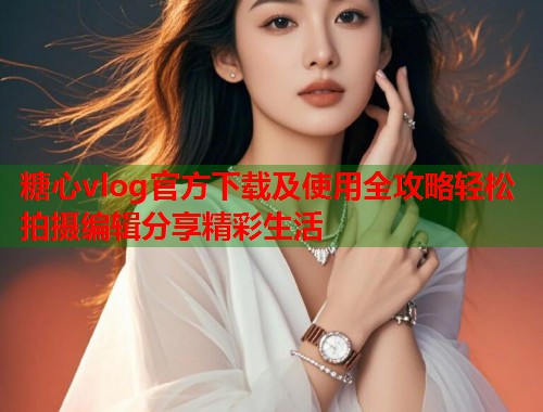 糖心vlog官方下载及使用全攻略轻松拍摄编辑分享精彩生活  第2张
