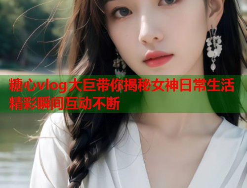 糖心vlog大巨带你揭秘女神日常生活精彩瞬间互动不断  第1张