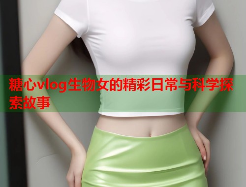 糖心vlog生物女的精彩日常与科学探索故事  第1张